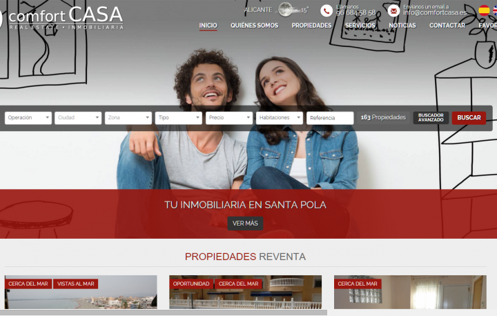 Comfortcasa Neue Website