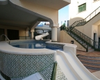 Shared outdoor swimming pool