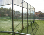 Padel tennis court